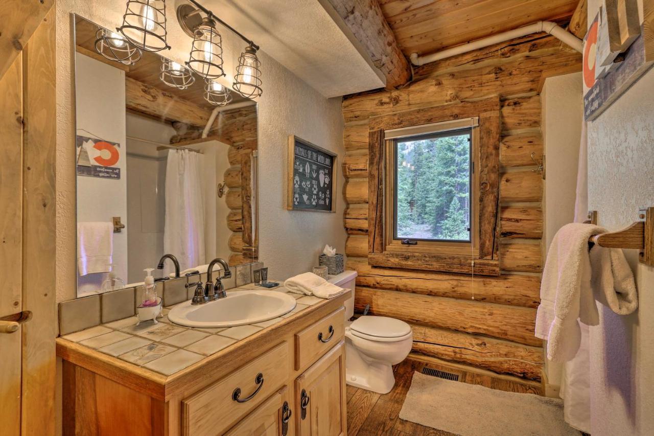 Cozy Breckenridge Cabin With Deck, 8 Mi To Gondola Exterior foto