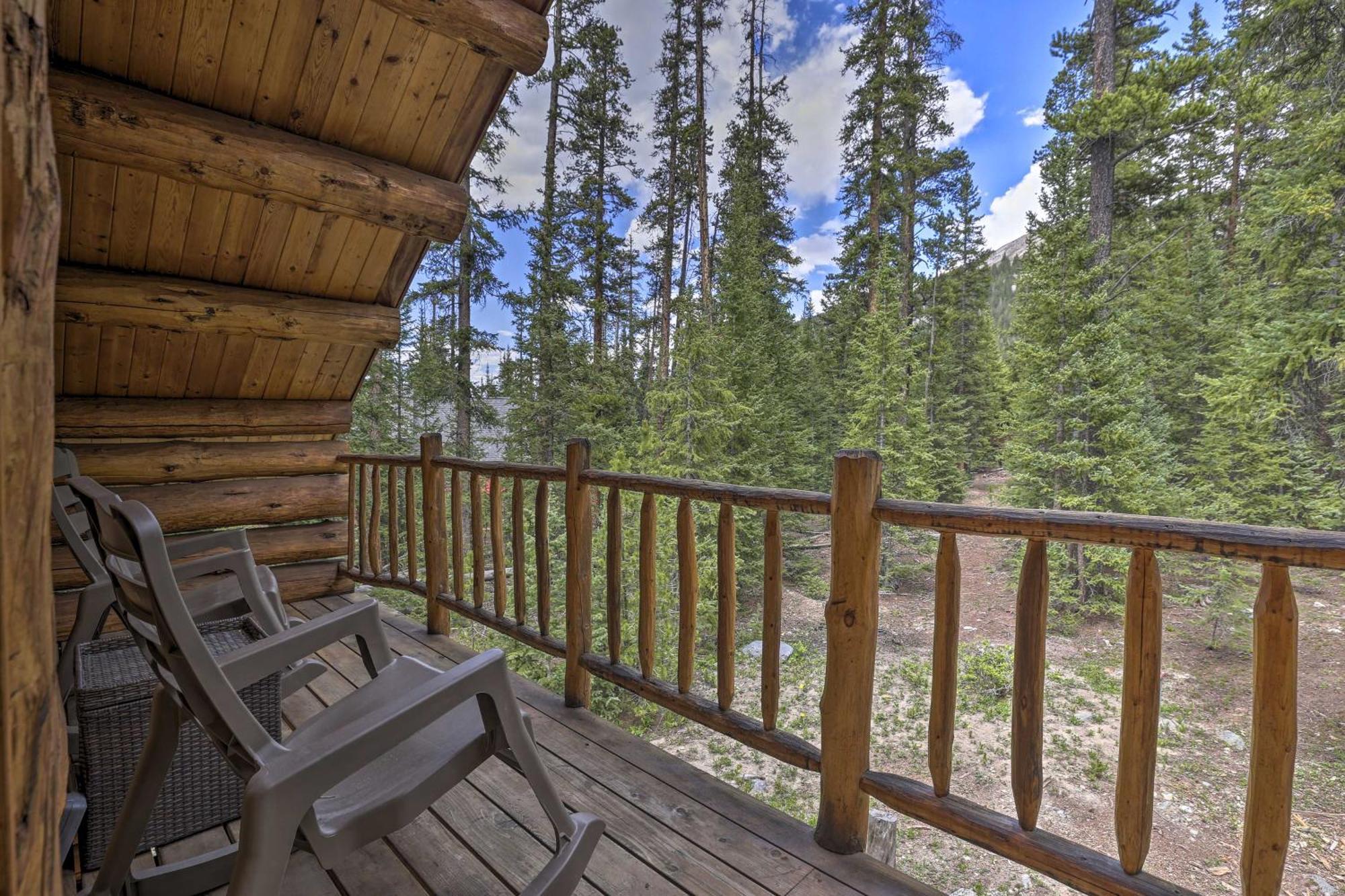 Cozy Breckenridge Cabin With Deck, 8 Mi To Gondola Exterior foto